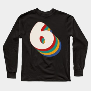Number 6 Long Sleeve T-Shirt
